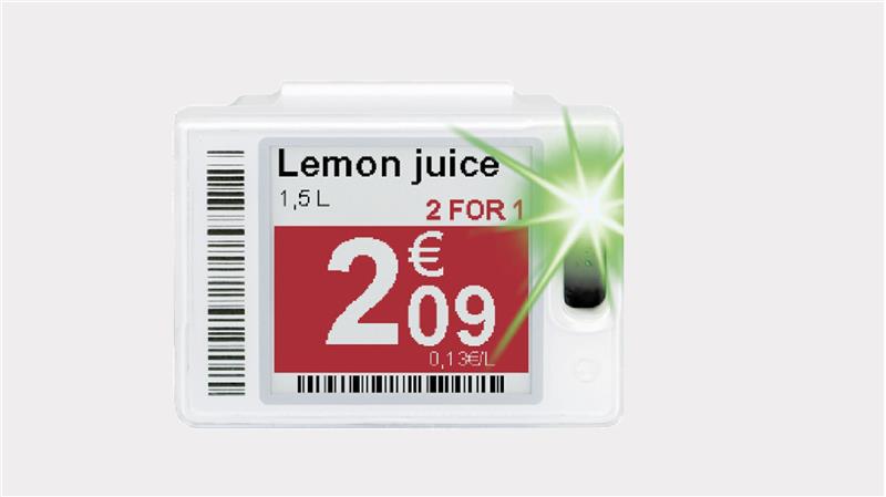 Pricer Smart HD S Red Elektronik Raf Etiketi