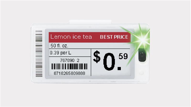 Pricer Smart HD M+ Red Elektronik Raf Etiketi