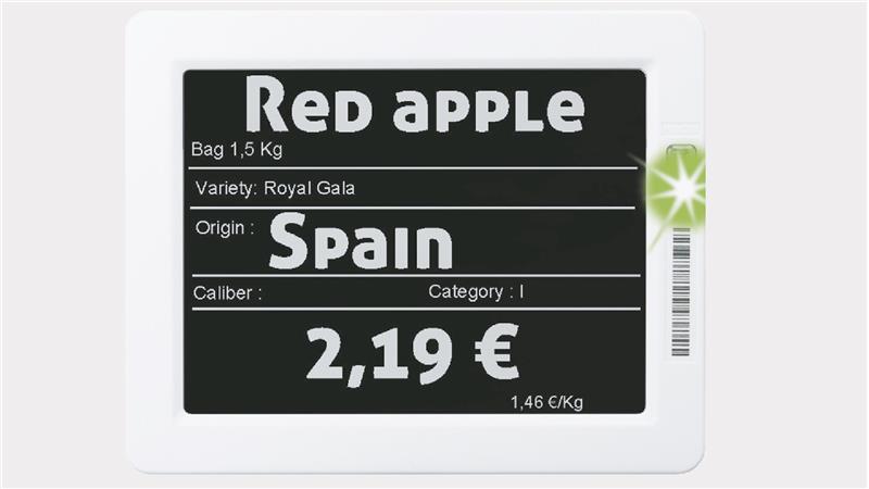 Pricer Smart HD150 Elektronik Raf Etiketi