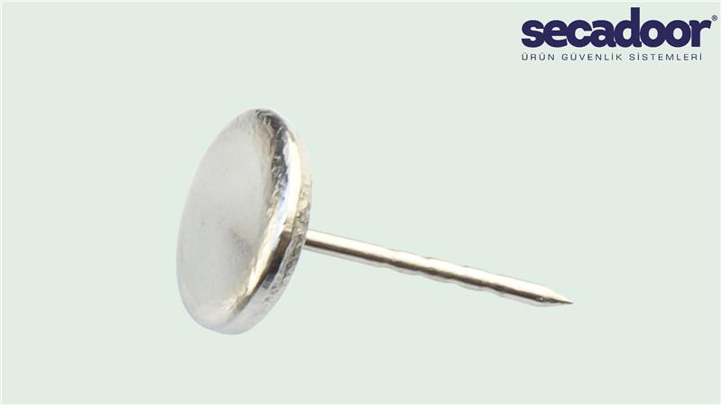 Metal Başlı Tırtıklı Alarm Çivisi