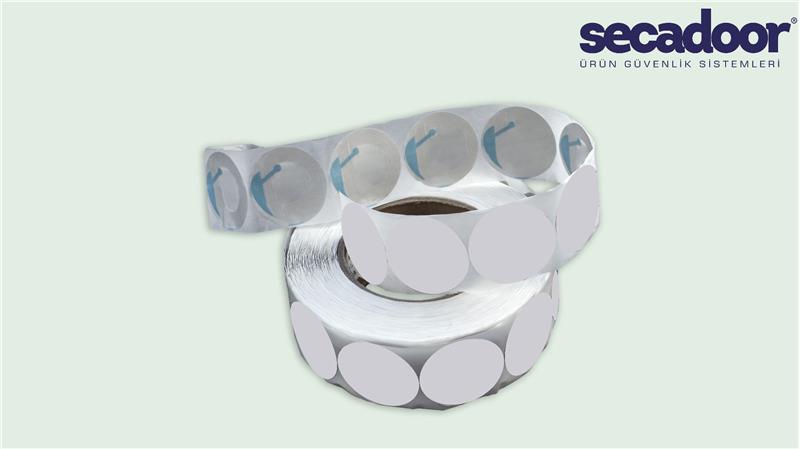 Radyo Frekans Kağıt Alarm Etiketi Ø 40 mm