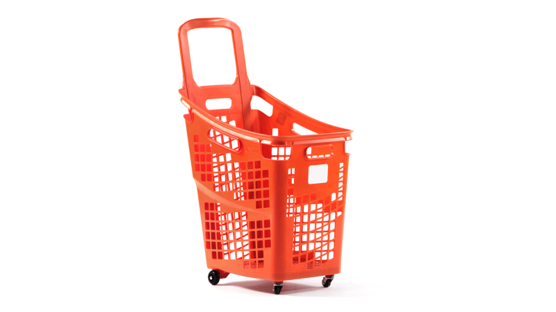 Tekerlekli Market Sepeti Shop&Roll 65 Litre