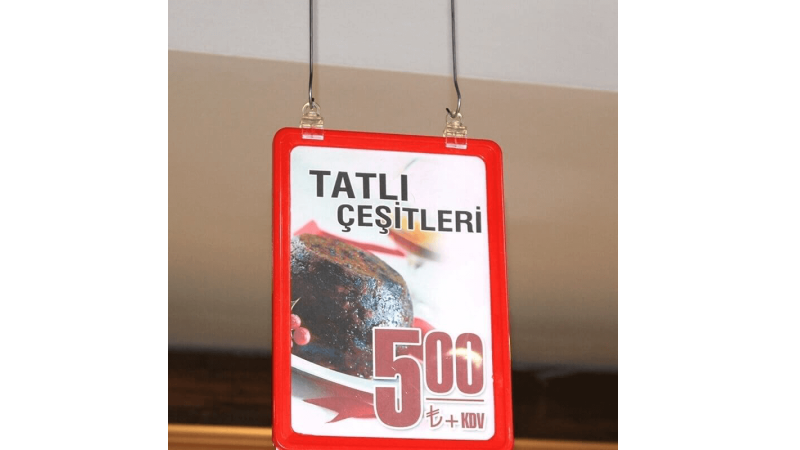 Plastik Çerçeve Askısı